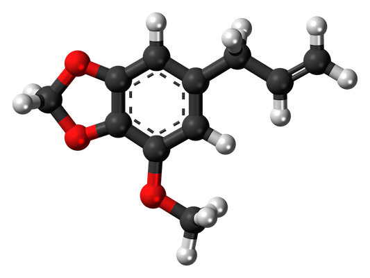 3D molecule of Myristicin